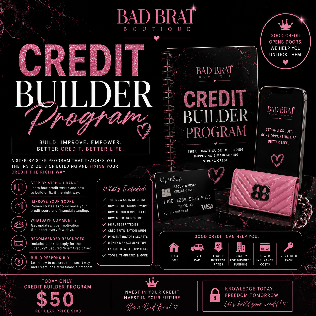 Credit Building Baddie Program